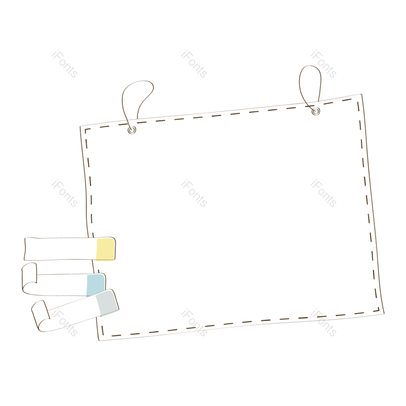 对话框图片,简约元素,简笔画PNG,矢量元素免抠素材